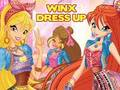 Leikur Winx Club: Klæddu þig upp á netinu