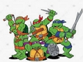Leikur Litabók fyrir Ninja Turtle  á netinu