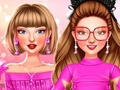 Leikur Stjarna Valentino Pink söfn  á netinu