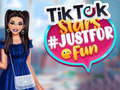 Leikur TikTok stjörnur #justforfun  á netinu