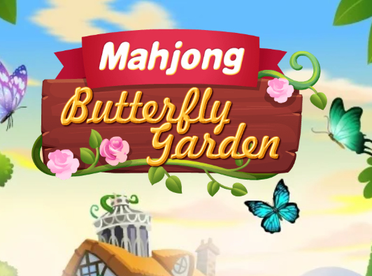 Leikur Mahjong fiðrildagarðurinn  á netinu