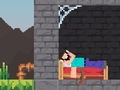 Leikur Noob Miner: Flýja úr fangelsi á netinu