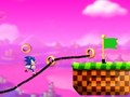 Leikur Sonic Bridge Challenge á netinu