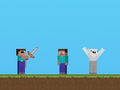 Leikur Nubik vs Herobrine Army á netinu