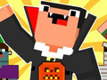 Leikur Noob í Halloween Party  á netinu