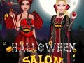 Leikur Halloween Salon á netinu