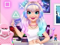 Leikur Skemmtileg #GamerGirl uppsetning  á netinu