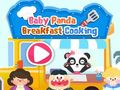 Leikur Baby Panda morgunmatseldun  á netinu