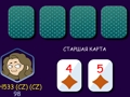 Leikur Poker (höfuð upp) á netinu