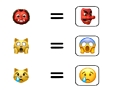Leikur Emoji þraut  á netinu