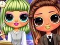 Leikur BFFS Dark Academia Winter Outfits á netinu