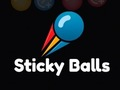 Leikur Sticky kúlur á netinu