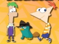 Leikur Phineas og Ferb Hidden Stars  á netinu