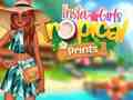 Leikur Insta Girls Tropical Prints á netinu