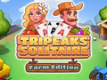 Leikur Tripeaks Solitaire Farm Edition á netinu