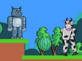 Leikur Hippo vs Cow Monster 2 á netinu