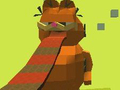 Leikur Kogama: Garfield Show Parkour á netinu