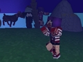 Leikur Blocky Combat Swat Desert Storm Zombie á netinu