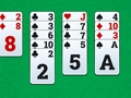 Leikur Solitaire Golf á netinu