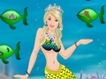Leikur Barbie hafmeyjan dressup  á netinu
