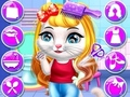 Leikur Flott Baby Kitty hárgreiðslustofa  á netinu
