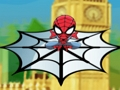 Leikur Spiderman stökk á netinu