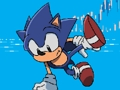 Leikur Sonic Wheelie Challenge á netinu