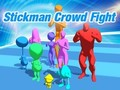 Leikur Stickman Crowd Fight á netinu