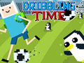 Leikur Dribbling tími á netinu