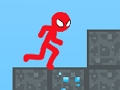 Leikur Stickman blockworld parkour 2 á netinu