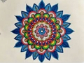 Leikur Litríka Mandala mín  á netinu