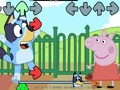 Leikur FNF: Bluey vs Peppa Pig á netinu