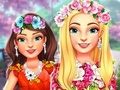 Leikur Draumkennd Flora Fashion Lookið mitt  á netinu