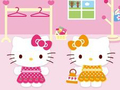 Leikur Hello Kitty klæða sig upp  á netinu