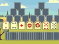 Leikur Tri Towers Solitaire á netinu