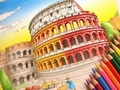 Leikur Litabók: The Roman Colosseum  á netinu