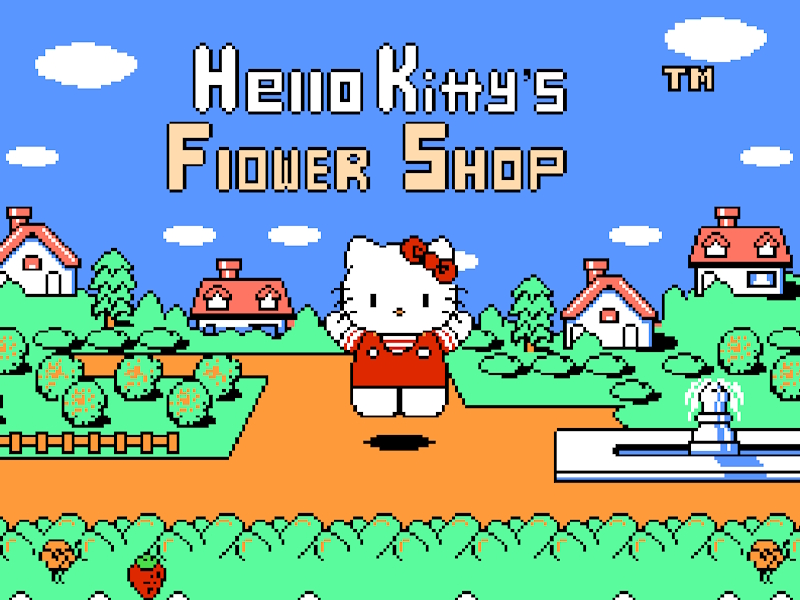 Leikur Hello Kitty No Hanabatake á netinu