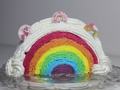 Leikur Rainbow Cake Jigsaw á netinu