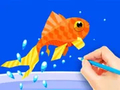 Leikur Litabók: Fiskur  á netinu