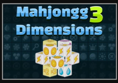 Leikur Mahjongg 3 víddir  á netinu
