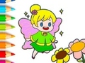 Leikur Litabók: Fairy  á netinu
