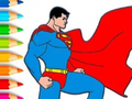 Leikur Litabók: Superman  á netinu