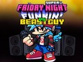 Leikur Super Friday Night Funkin vs Beast Guy  á netinu