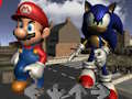 Leikur Super Mario & Sonic FNF dans  á netinu