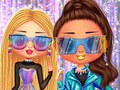 Leikur BFFs hólógrafísk framúrstefnuleg tíska  á netinu