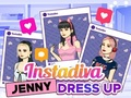 Leikur Instadiva jenny klæða sig upp á netinu