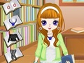 Leikur Bókasafn Girl Dressup  á netinu