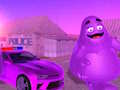 Leikur Grimace vs lögreglu ofurbíll á netinu