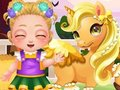 Leikur Baby Cathy Ep35: Unicorn Care á netinu