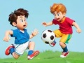 Leikur Litabók: Kick Ball  á netinu